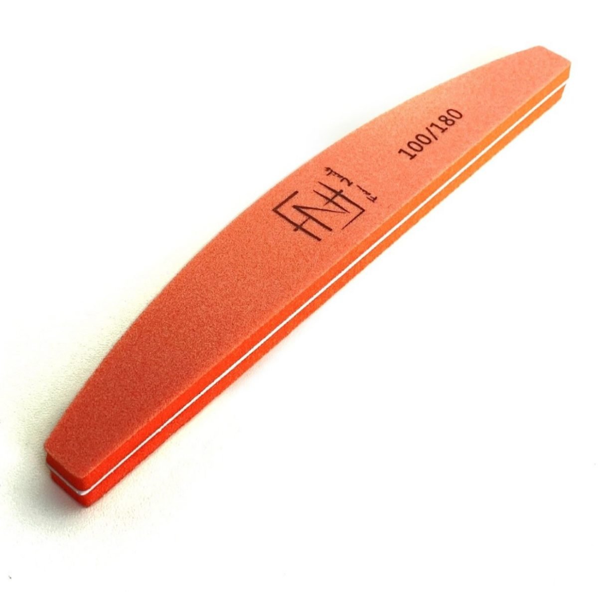 Lixa 100/180 Alaranjado Fan Nails