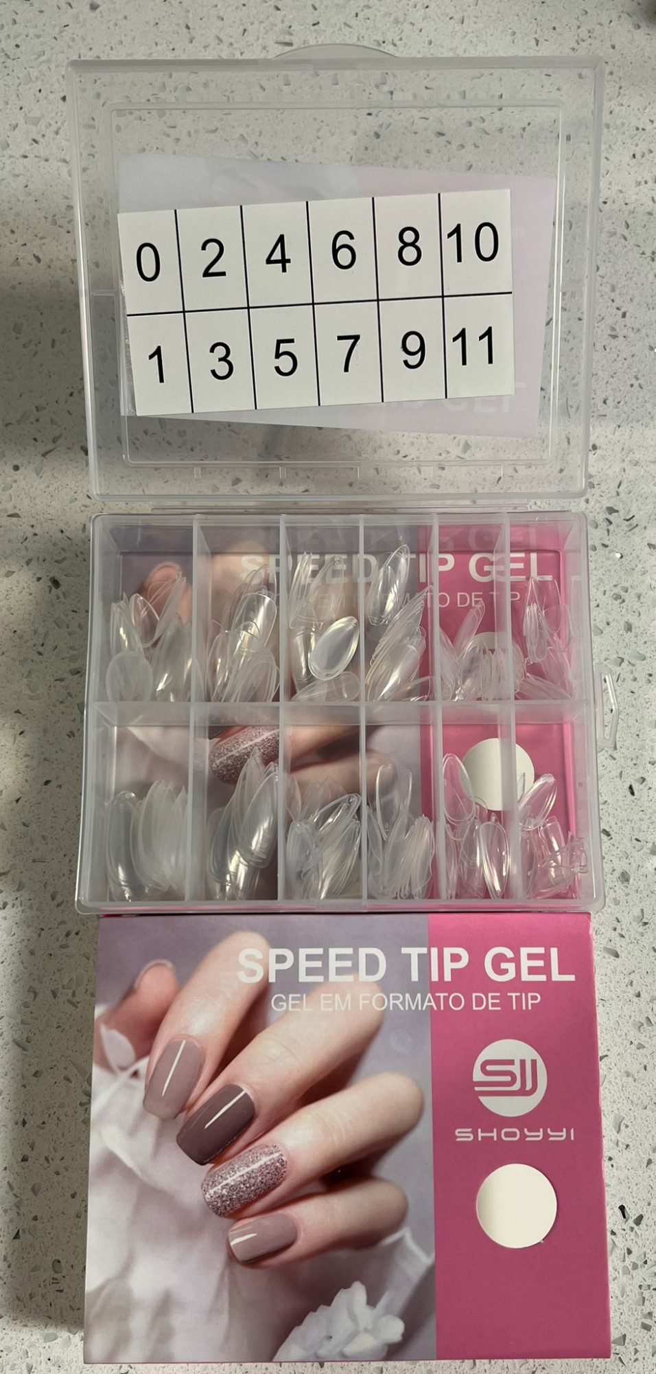 SHOYYI Stiletto Gel Tip