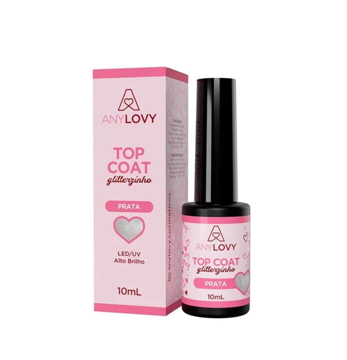 Top Coat Prata Any Lovy
