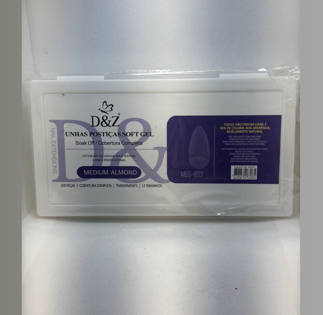 Tip em Gel Médium Almond