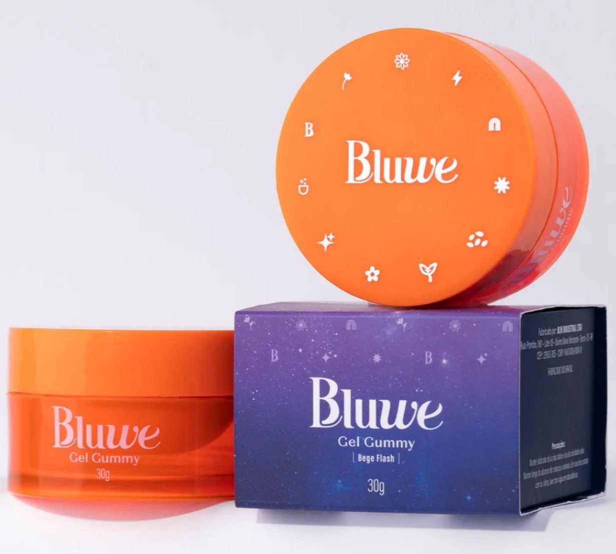 Gel Gummy Bege Flash 30g