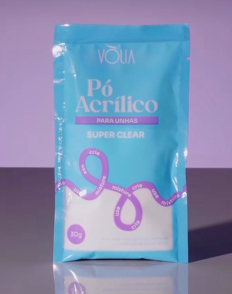 Pó Acrílico Super clear