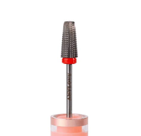 BROCA ANYLOVY CÔNICA TOPO ARREDONDADO DE TUNGSTÊNIO VERMELHA